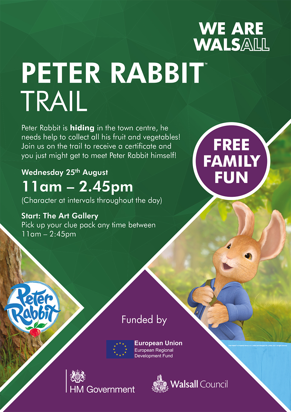 AV Peter Rabbit Poster A3